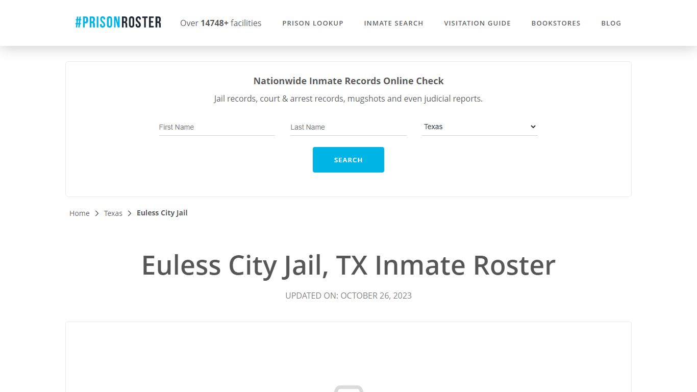 Euless City Jail, TX Inmate Roster - Prisonroster
